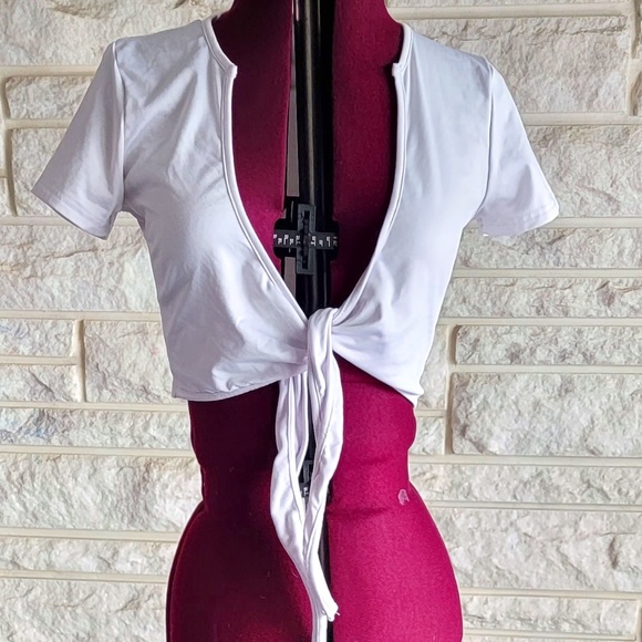 White Bolero Wrap - Picture 1 of 4